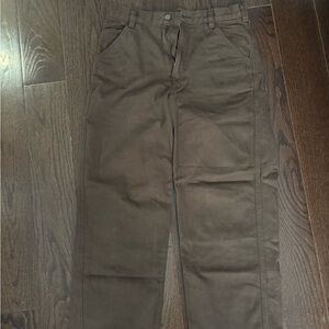 Uniqlo Men's Dark Brown Chinos